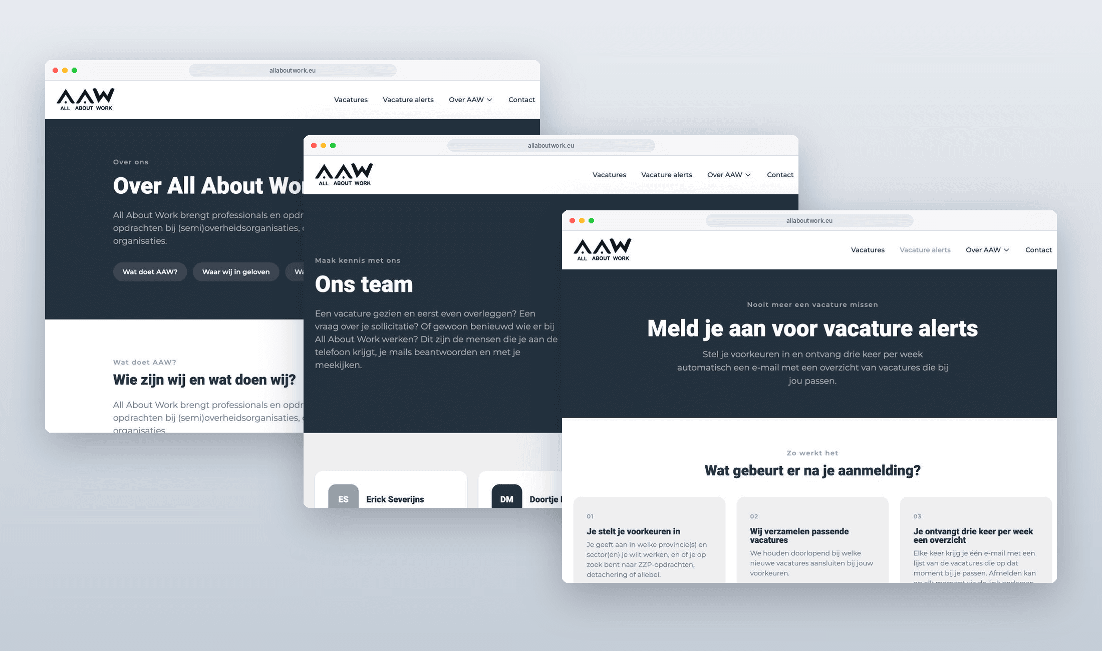 Screenshot van All About Work